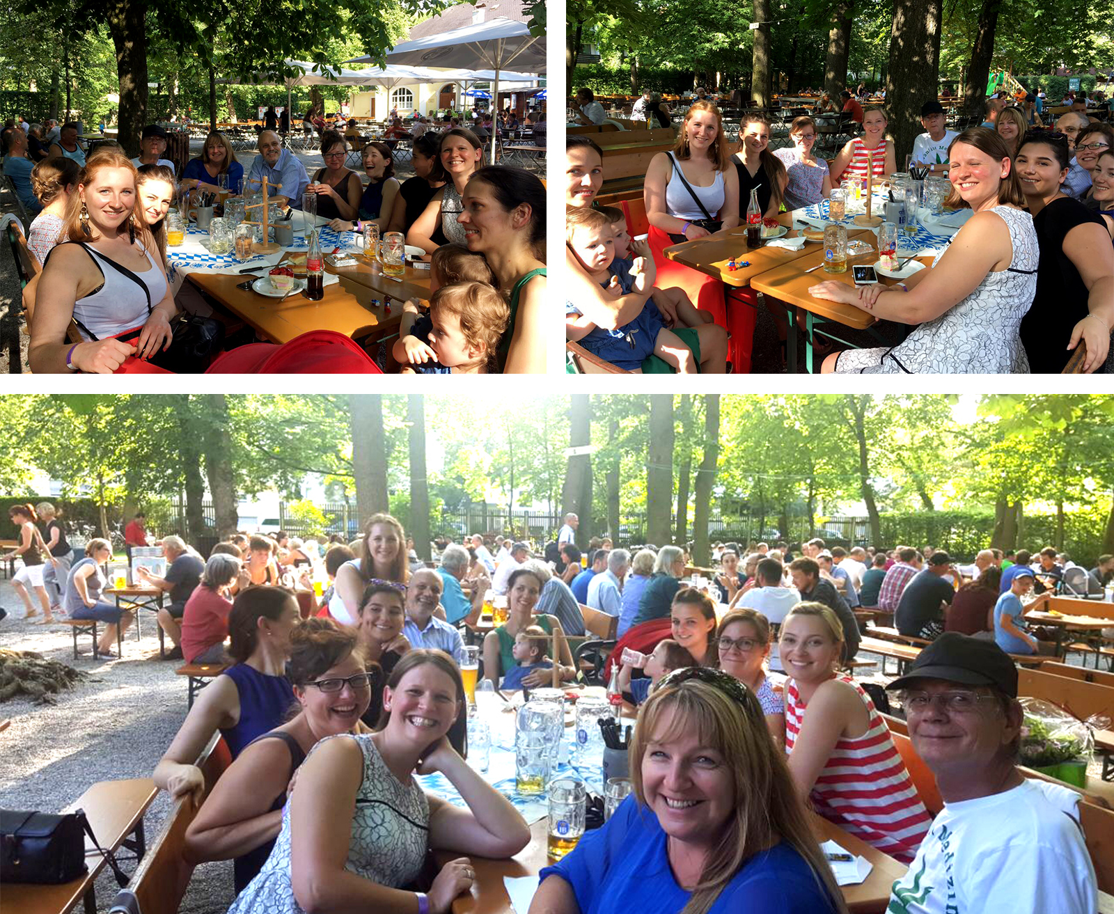 Praxisausflug in den Biergarten