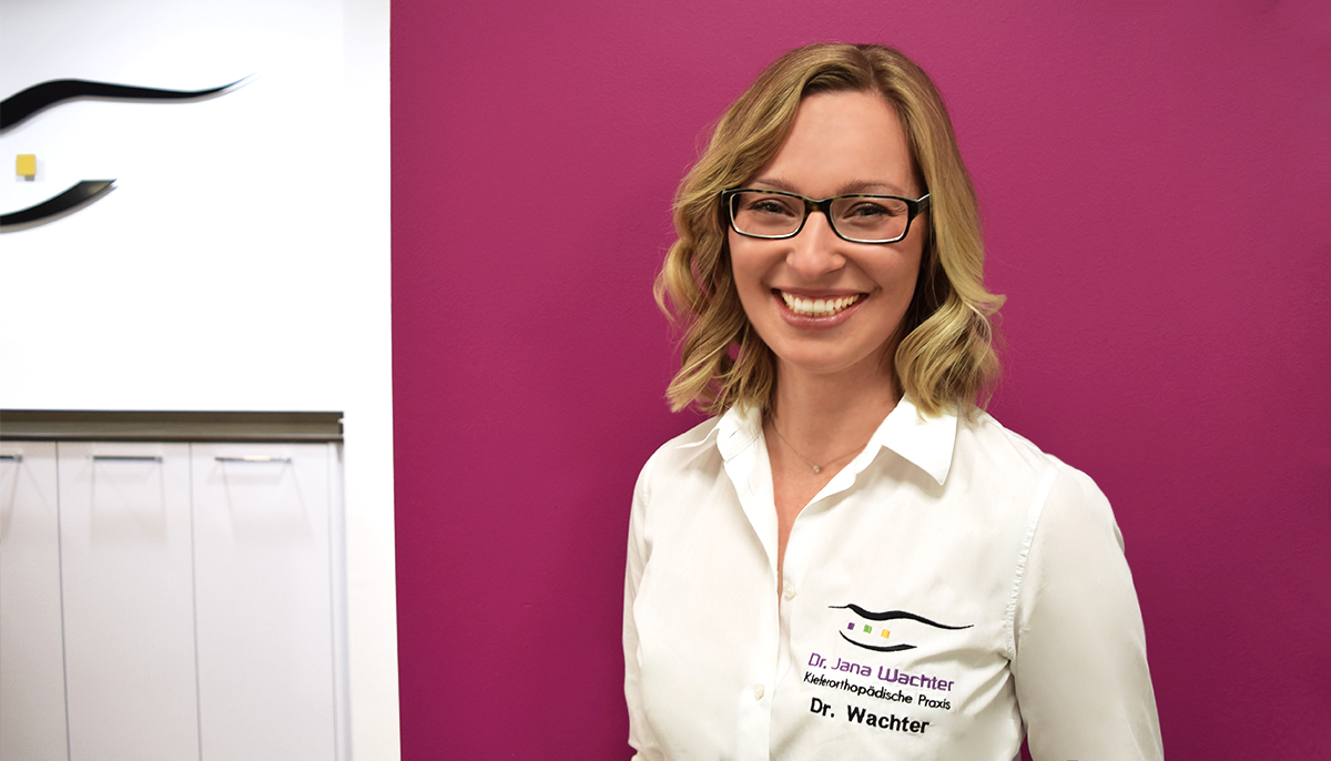 Dr Jana Wachter ist Ihre Ansprechpartnerin für ein schönes Lächeln